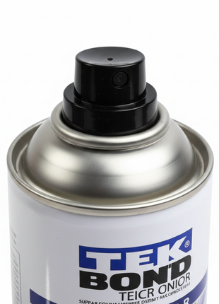 Tekbond spray bronce metálico 400ml – boquilla de precisión – válvula de alta presión – aerosol profesional multisuperficie


