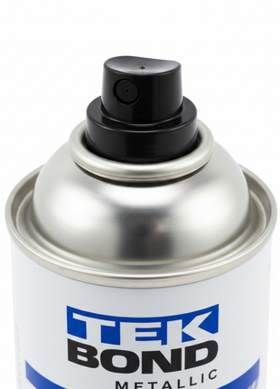 Tekbond spray cromado 400ml – boquilla de precisión – válvula de alta presión – aerosol efecto cromo profesional

