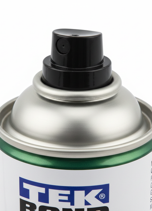Tekbond spray verde metálico 400ml – boquilla de precisión – válvula de alta presión – aerosol profesional multisuperficie

