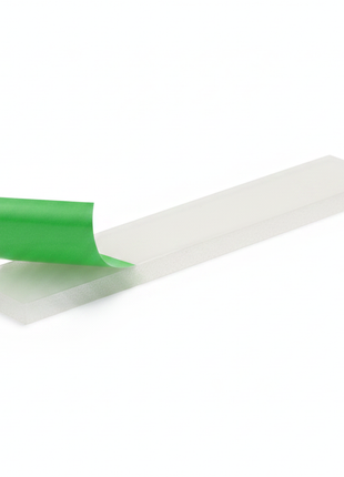 Tekbond Fixa Tudo Transparente – cinta doble cara invisible con liner verde – adhesivo ultra fuerte – fijación permanente multisuperficie

