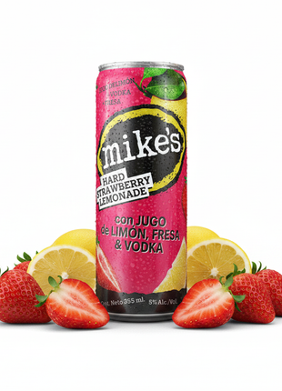 Mike's Hard Strawberry Lemonade - Con Fresas
