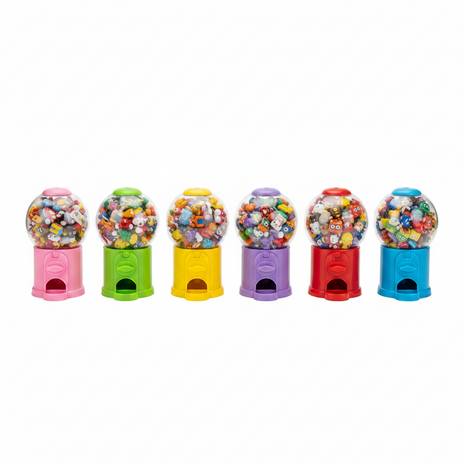Mini máquina dispensadora de borradores coleccionables kawaii sorpresa