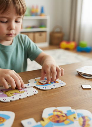 Mis Primeras Palabritas – deletrear y formar palabras jugando – 101 fichas – aprendizaje lúdico infantil