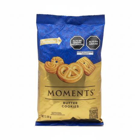 Moments Butter Cookies - Fondo Blanco