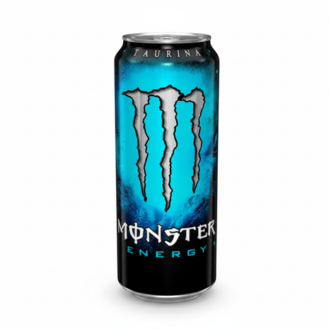 Monster Energy Zero Sugar - Fondo Blanco