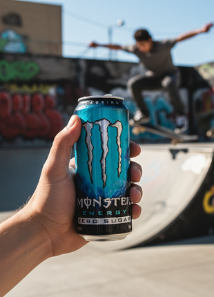 Monster Energy Zero Sugar - Situación de uso