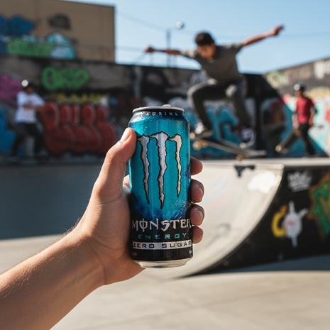 Monster Energy Zero Sugar - Situación de uso