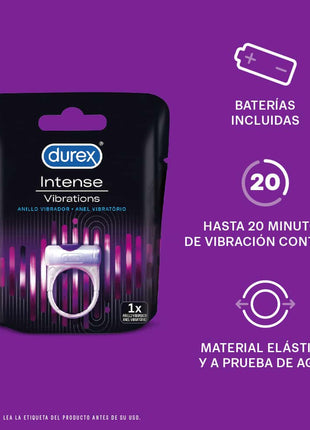 ANILLO VIBRADOR DUREX PLAY