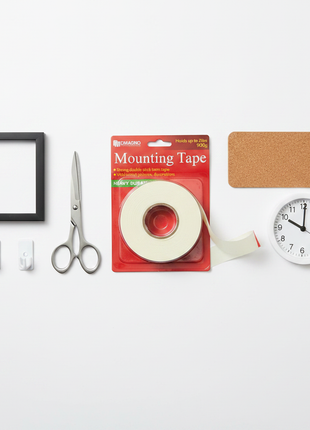 Mounting Tape flat lay