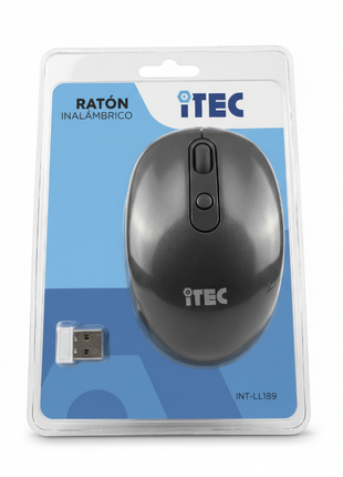 Mouse inalámbrico iTEC INT-LL189 fondo blanco 1:1