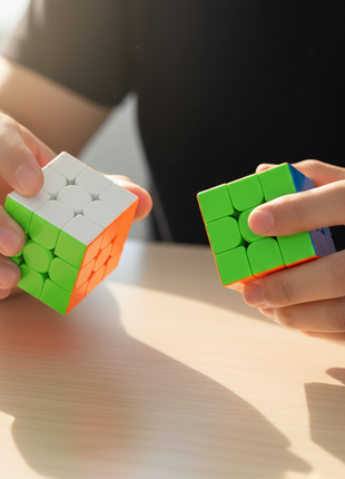 MoYu Cube Set – resuelve el 2x2 y 3x3 – giro fluido y preciso – ideal para principiantes y speedcubers