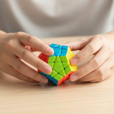 MoYu Megaminx – resolución de cubo dodecaedro – giro fluido y preciso – ideal para speedcubers