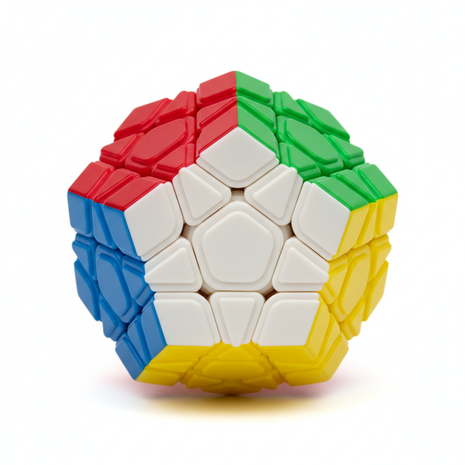 MoYu Megaminx – caras pentagonales de colores vivos – plástico de alta calidad – giro suave y preciso
