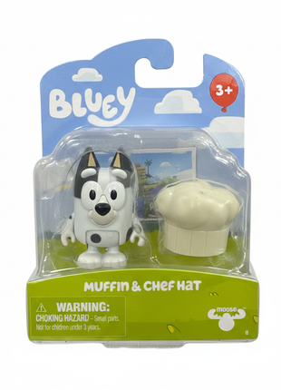 Muffin & Chef Hat – Fondo Blanco