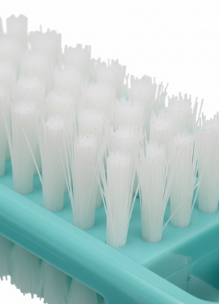 Cepillo de uñas cerdas nylon densas limpieza profunda suave con la piel