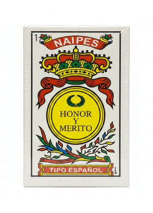 Naipes Honor y Mérito - Vista Frontal