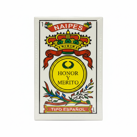 Naipes Honor y Mérito - Vista Frontal