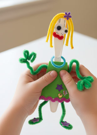 Niño con Karen Toy Story v2