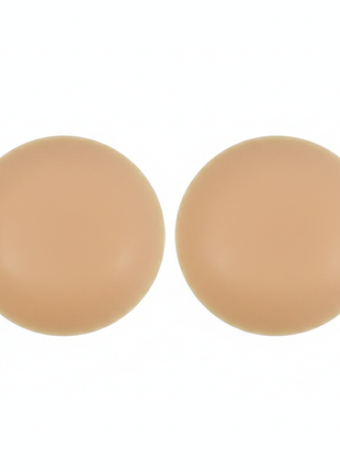 Nipple silicone pad – cubre pezones de silicona reutilizables – adhesivo invisible – tono piel natural