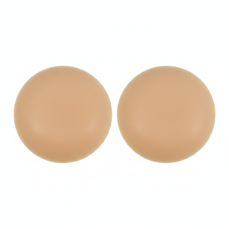 Nipple silicone pad – cubre pezones de silicona reutilizables – adhesivo invisible – tono piel natural