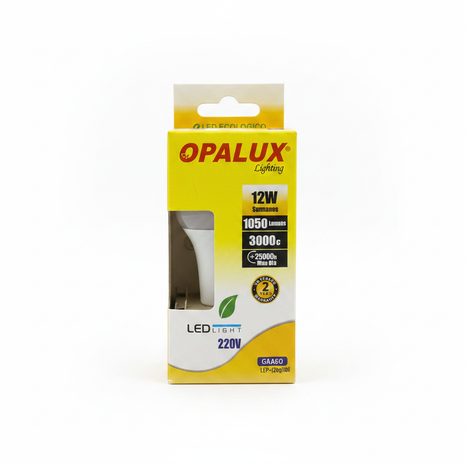 OPALUX 12W fondo blanco