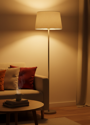 Opalux A60 9W LED Cálido en uso