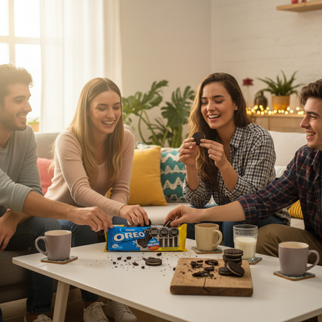 Oreo Para Compartir - situación de uso