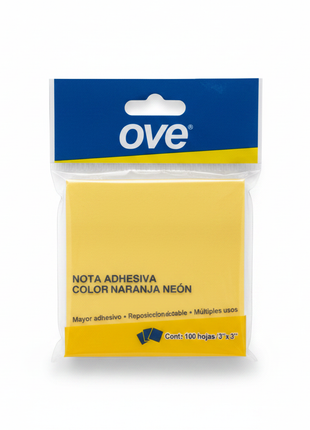 OVE sticky notes fondo blanco