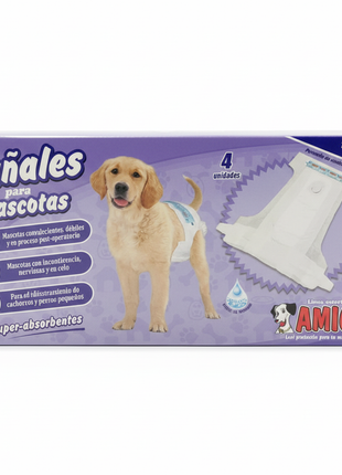 Pañales para mascotas AMIGO