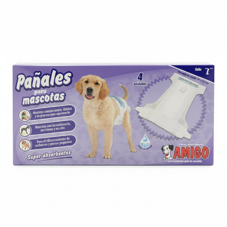 Pañales para mascotas AMIGO