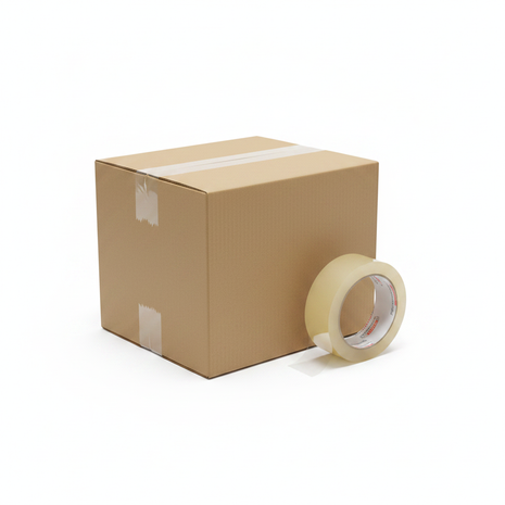 Pack caja con cinta