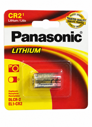 Panasonic CR2 fondo blanco diseño original