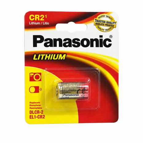 Panasonic CR2 fondo blanco diseño original
