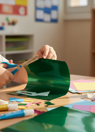 Papel Celofán Dragón Verde lifestyle