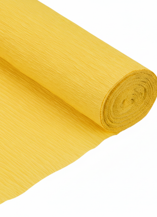 Papel crepé amarillo