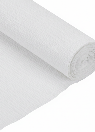 Papel crepé blanco