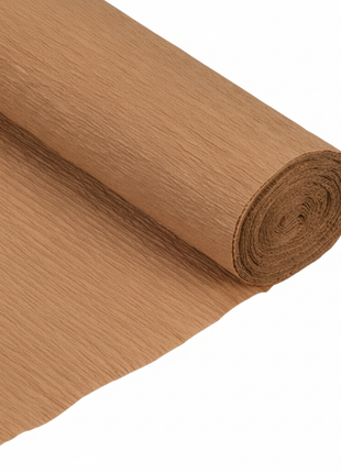 Papel crepé marrón