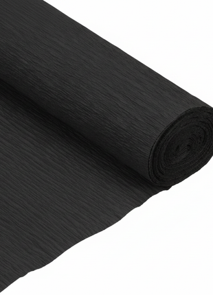 Papel crepé negro