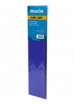 Papel Crepe Azul tres cuartos