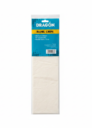 Papel Crepe Blanco frontal
