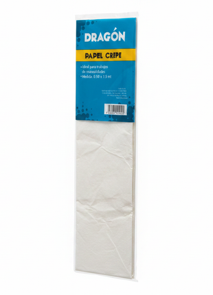 Papel Crepe Blanco tres cuartos