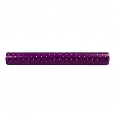 Papel Regalo Morado Puntos rollo horizontal