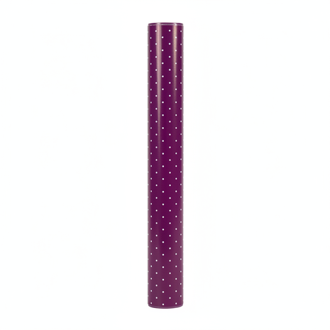 Papel Regalo Morado Puntos rollo vertical