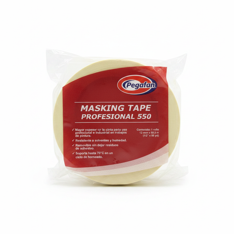 Pegafan masking tape fondo blanco