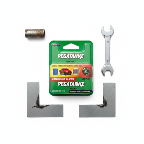 Pegatanke Negro - Flat lay