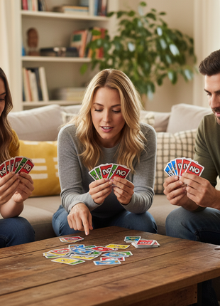 Personas jugando UNO Pack Para Sumar