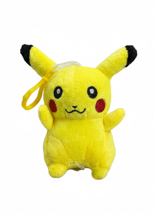 Pikachu llavero peluche fondo blanco
