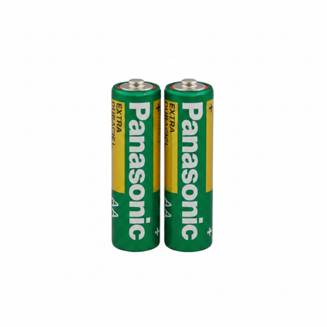 Pilas AA Panasonic 1.5V x2 – larga duración para dispositivos electrónicos – energía confiable