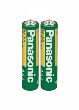 Pilas AAA Panasonic 1.5V x2 – larga duración para dispositivos electrónicos – rendimiento confiable