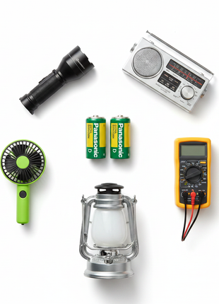 Pilas D Panasonic 1.5V – compatibles con linterna, radio portátil y farol – pack x2 alta duración

